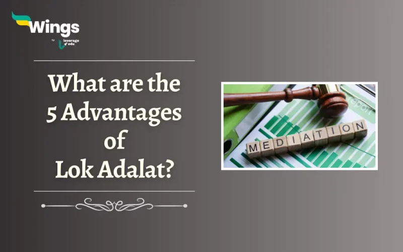 5 Advantages of Lok Adalat in India