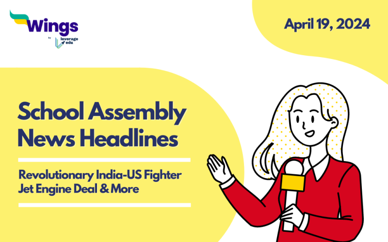 April 19 School Assembly News Headlines