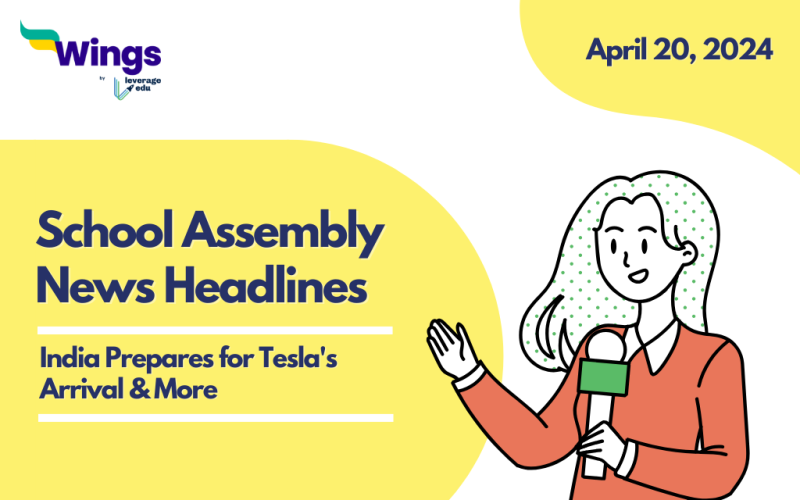 April 20 School Assembly News Headlines