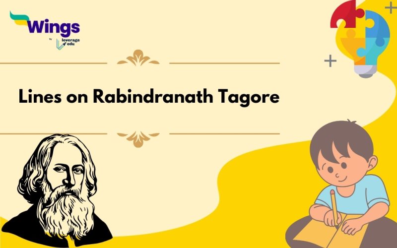 Lines on Rabindranath Tagore