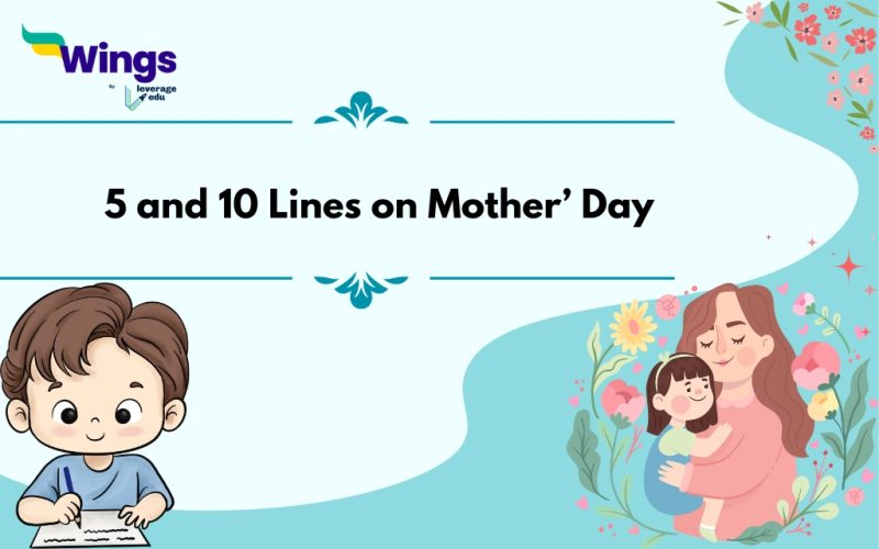 5 and 10 Lines on Mother’ Day