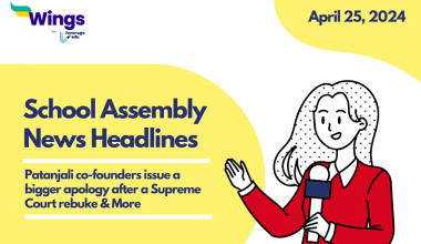 April 25 School Assembly News Headlines