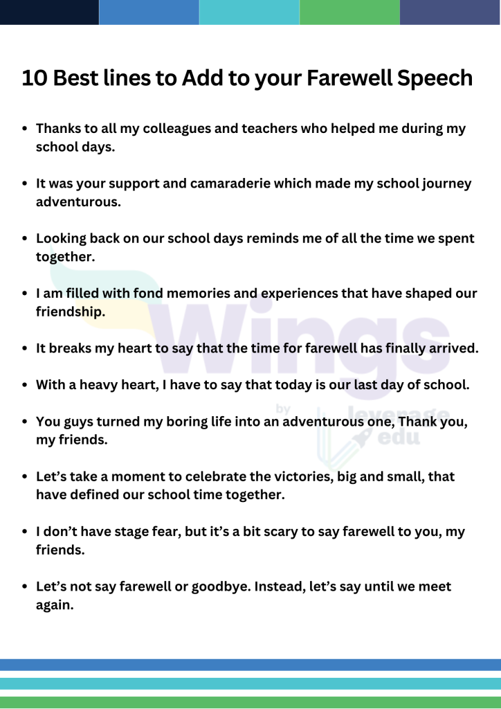 Farewell Speech for Colleague in English | Leverage Edu