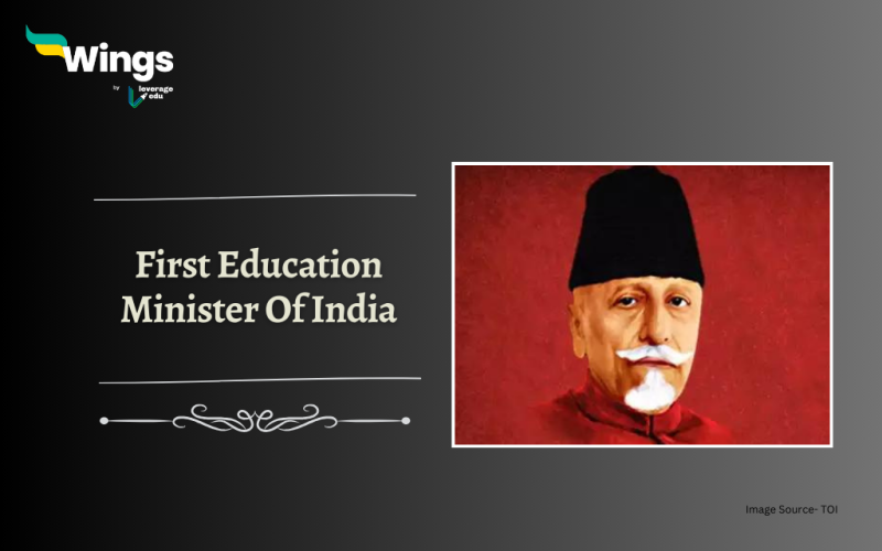 first education minister of India