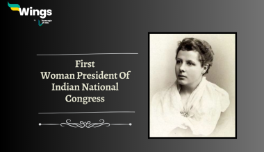 ho Was The First Woman President Of Indian National Congress?