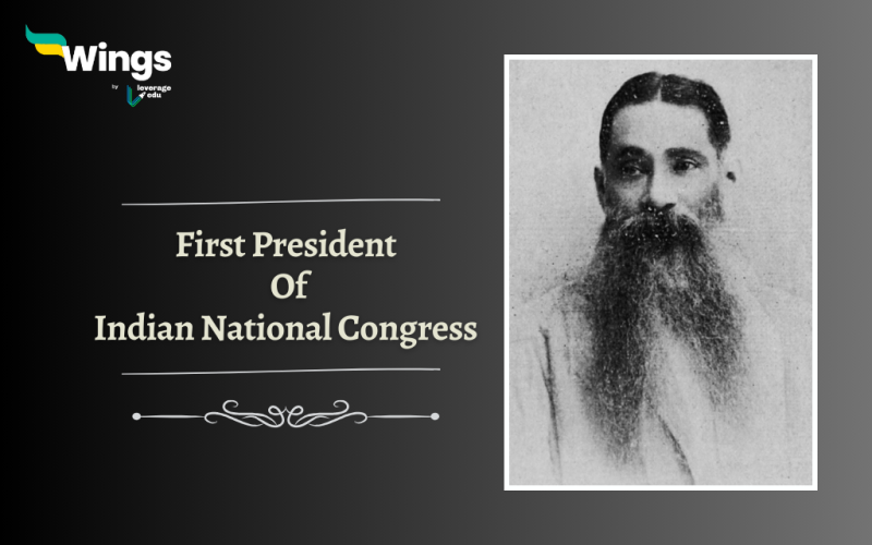 first president of the Indian National Congress