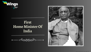 who was the first home minister of India