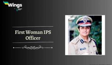 who was the the first woman ips officer