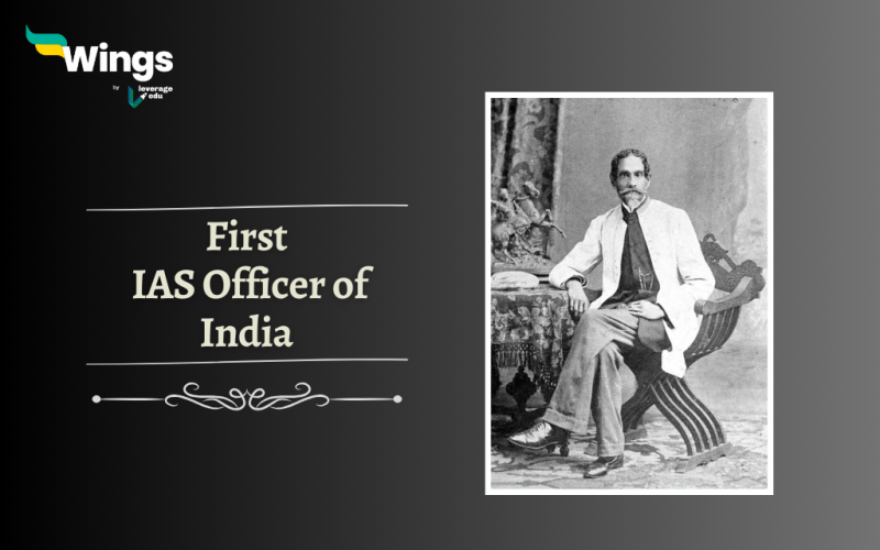 who was the first IAS officer of India
