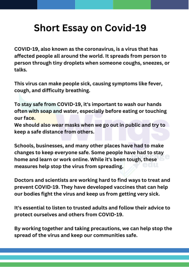 essay on covid 19 and its impact