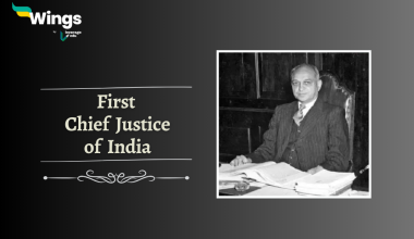 who was the first chief justice of India