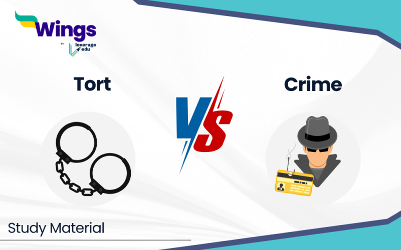 Difference between Tort and Crime
