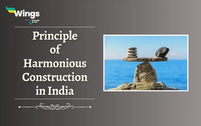 Principle of Harmonious Construction in India