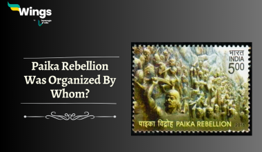 Paika rebellion organized by