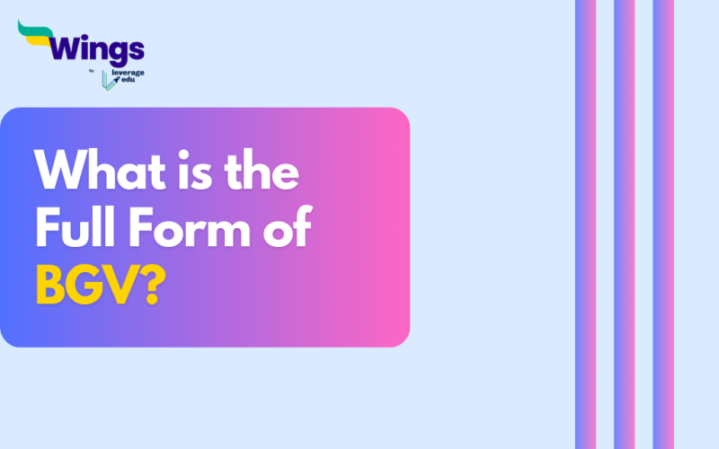 What is the full form of BGV?