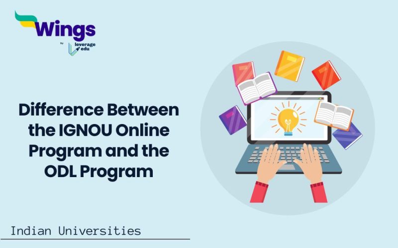 Difference Between the IGNOU Online Program and the ODL Program