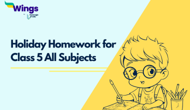 Holiday Homework for Class 5 All Subjects