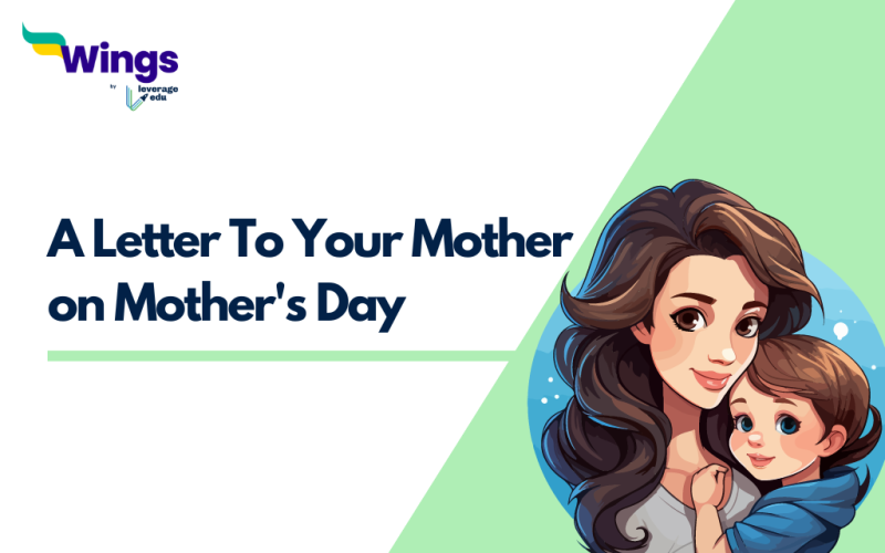 A Letter To Your Mother On Mother's Day