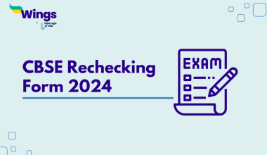 CBSE Rechecking Form 2024