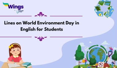 Lines on World Environment Day in English for Students