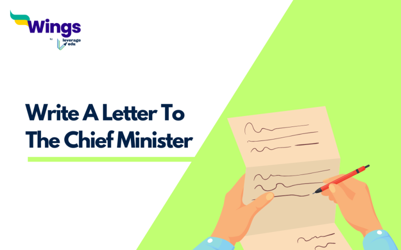 Write A Letter To The Chief Minister