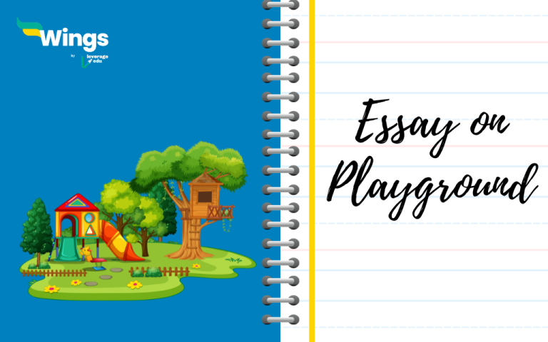 essay on school playground for class 9