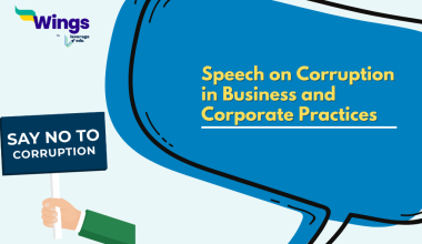 Speech on Corruption in Business and Corporate Practices