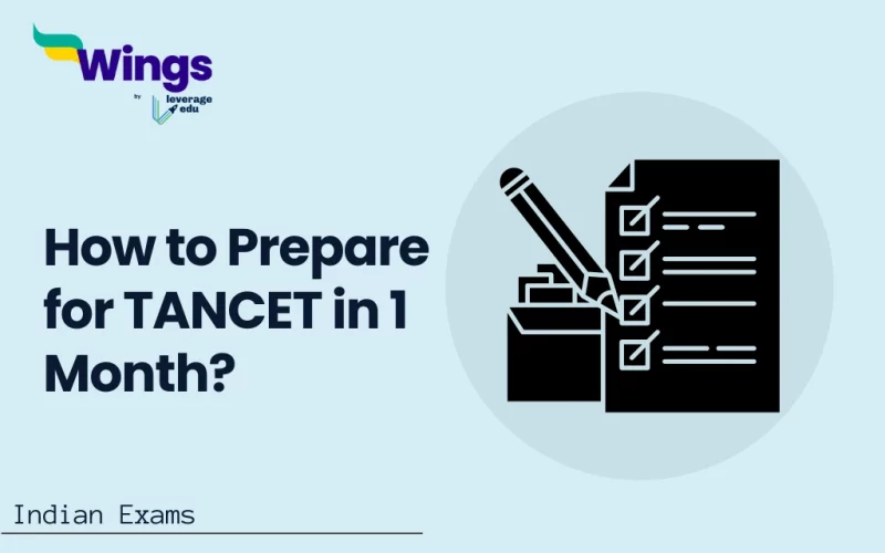 How to Prepare for TANCET in 1 Month
