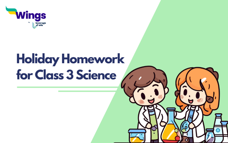 Holiday Homework for Class 3 Science