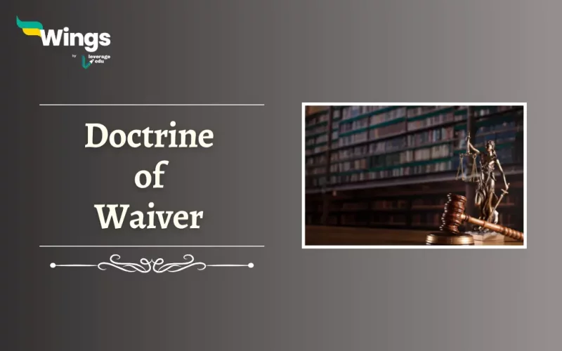 Doctrine of Waiver in India