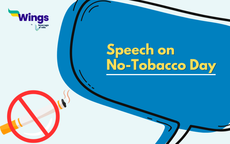 Speech on No-Tobacco Day