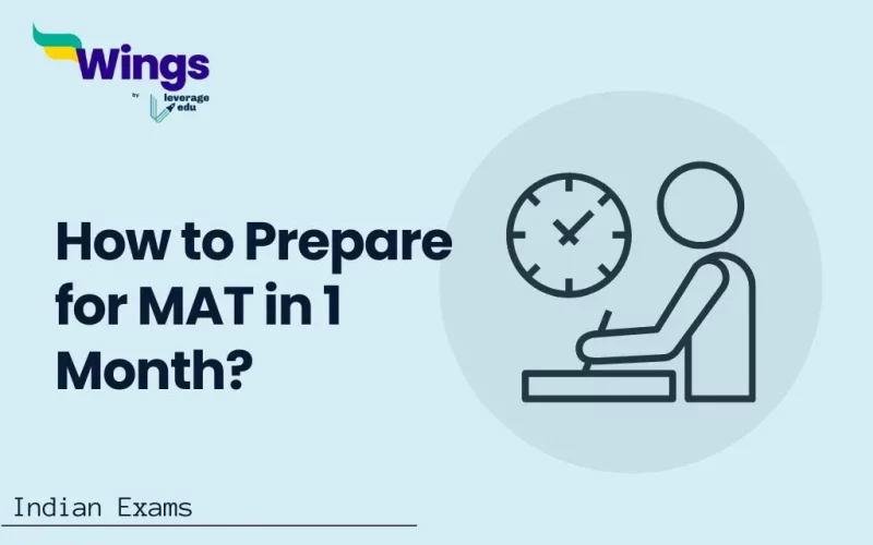 How to Prepare for MAT in 1 Month?