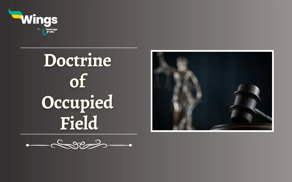 Doctrine of Occupied Field
