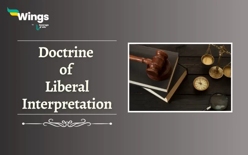 Doctrine of Liberal Interpretation