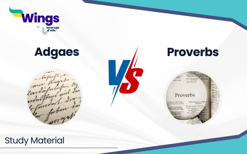 Difference Between Adgaes and Proverbs