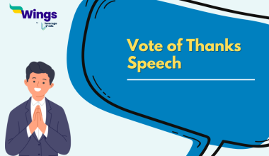 Vote of thanks speech in english