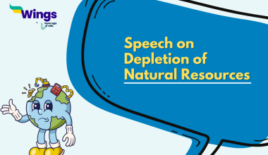 Speech on Depletion of Natural Resources