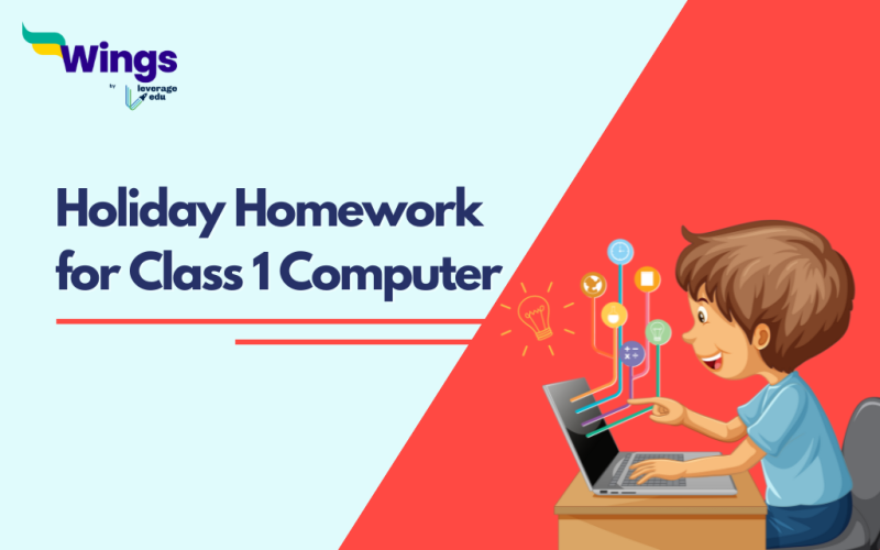 Holiday Homework for Class 1 Computer