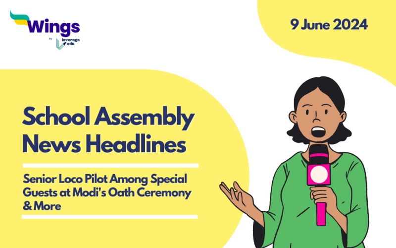 9 June School Assembly News Headlines