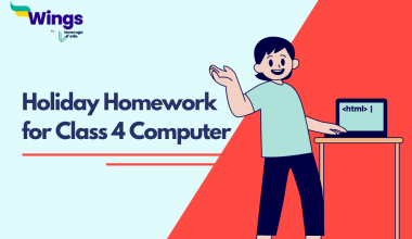 Holiday Homework for Class 4 Computer