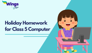 Holiday Homework for Class 5 Computer