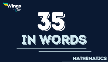 35 in Words