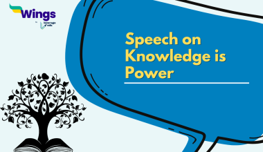 Speech on Knowledge is Power
