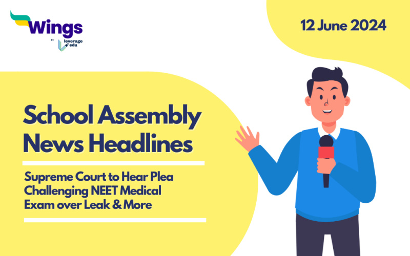12 June School Assembly News Headlines