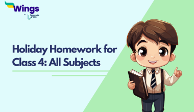 Holiday Homework for Class 4 All Subjects