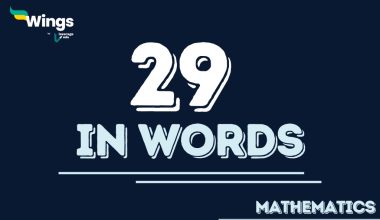 29 in Words