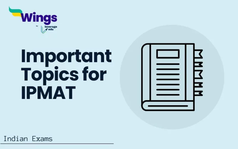 Important Topics for IPMAT 2025
