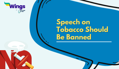 Speech on Tobacco Should Be Banned