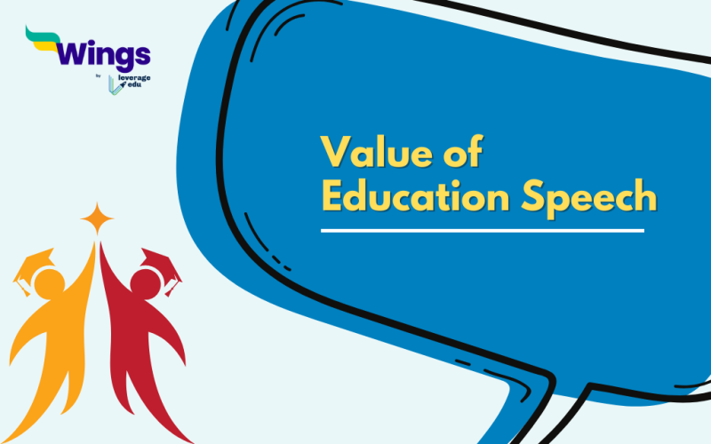 value of education speech