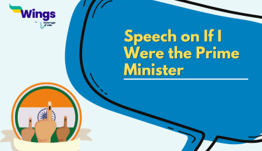 Speech on If I Were the Prime Minister